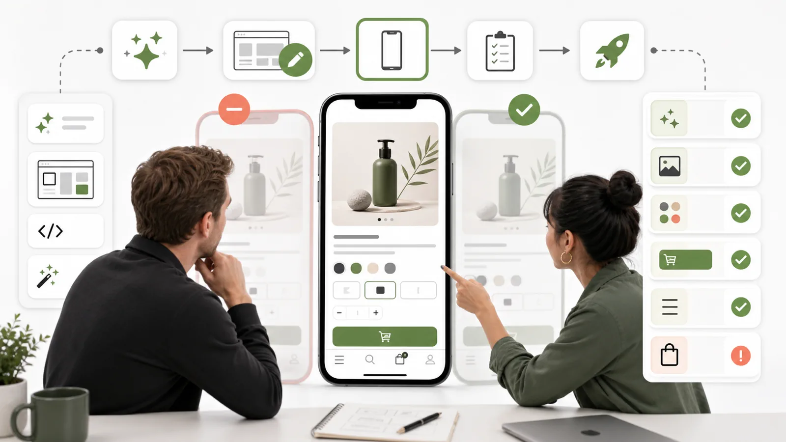 Mobile Shopify product page regression checklist after an AI assisted theme edit