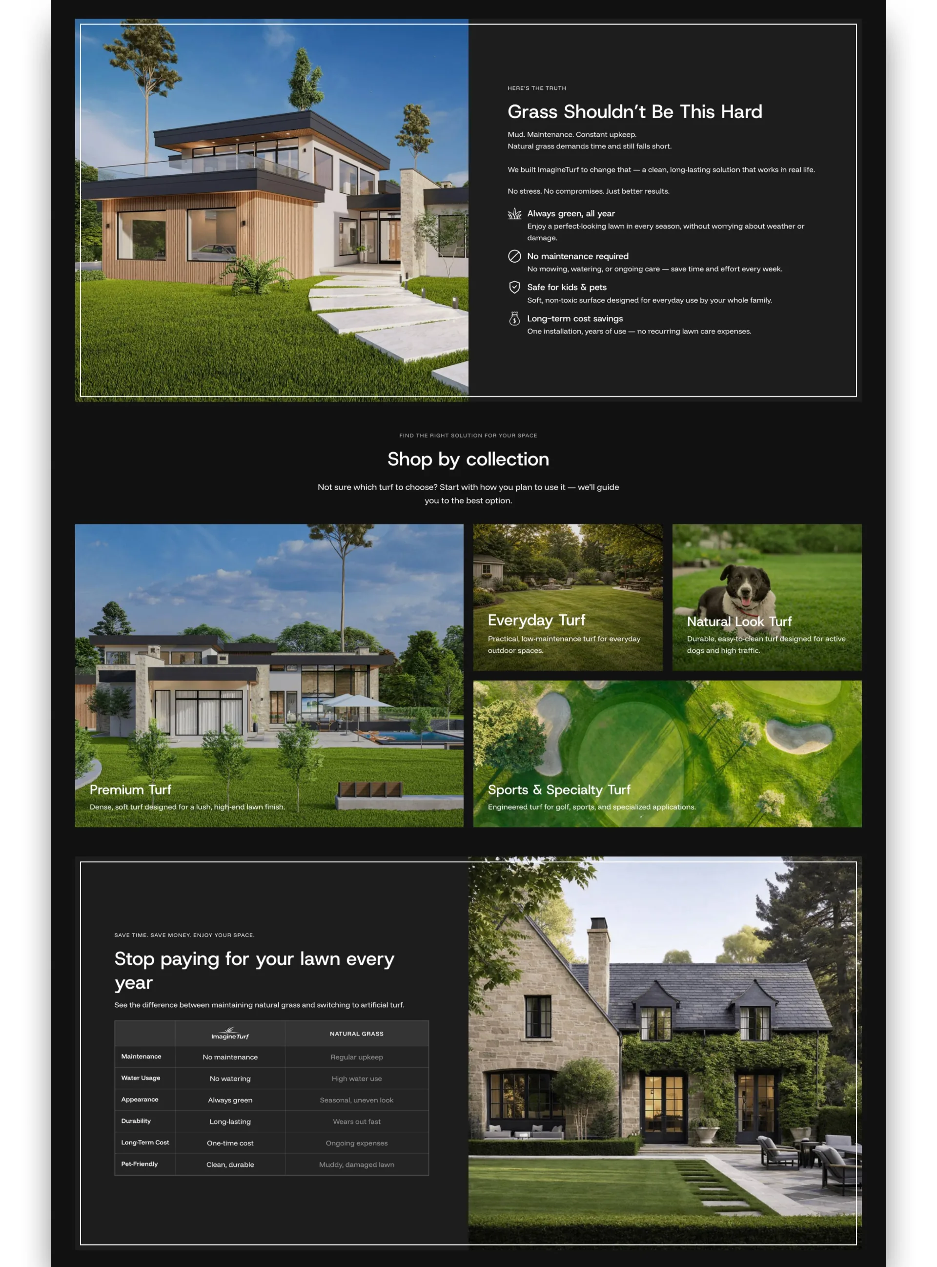 Imagine Turf project screen 5