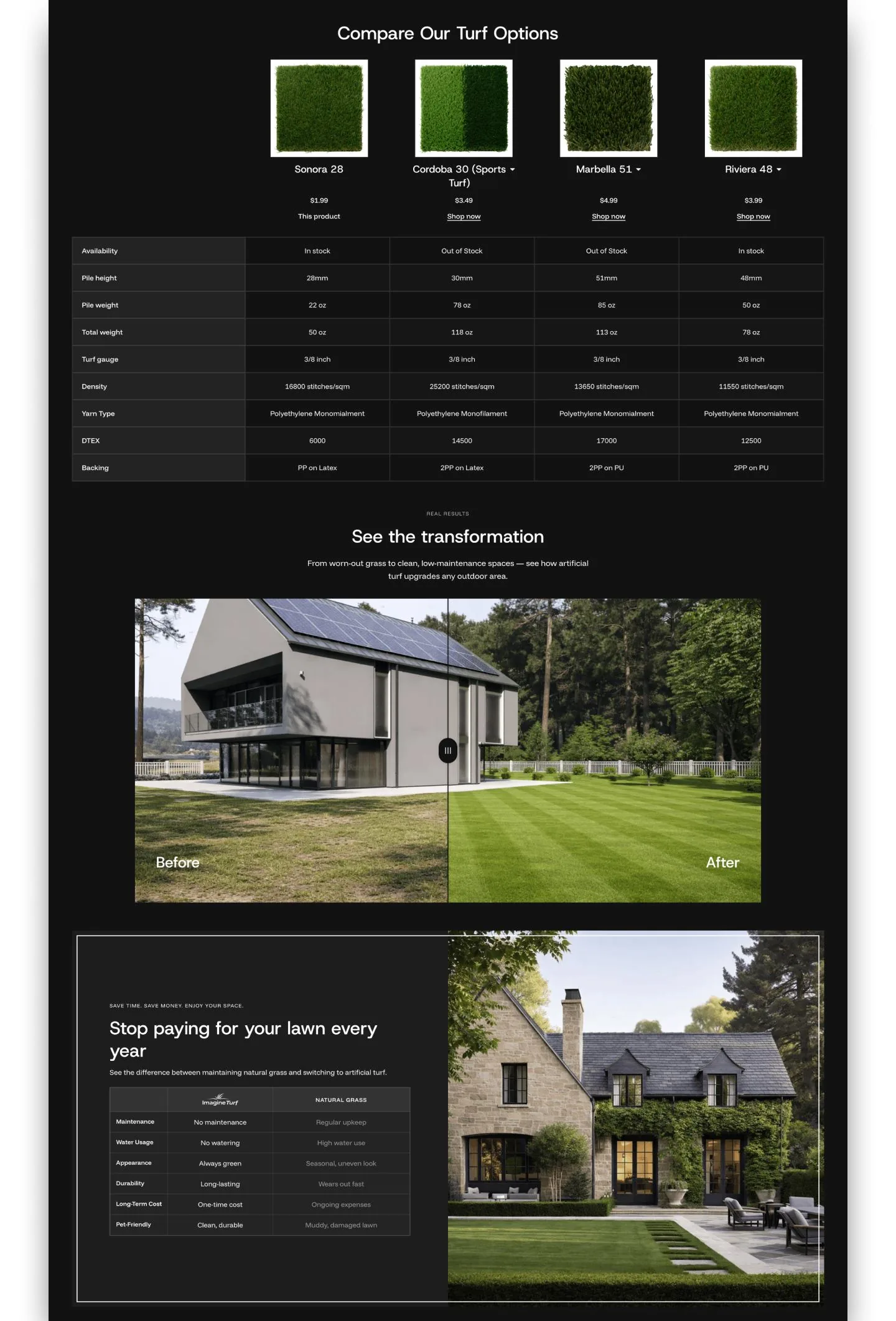 Imagine Turf project screen 9